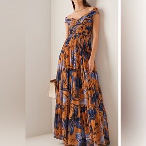 BNWT Andres Otalora Magdalena Maxi dress